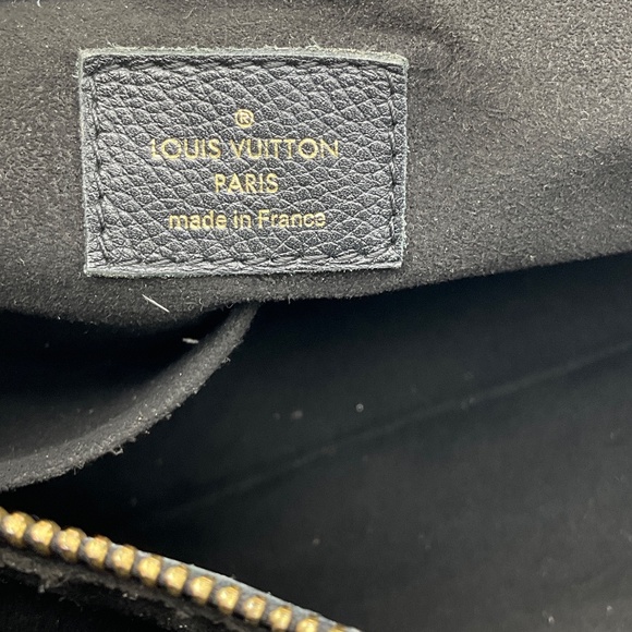 LOUIS VUITTON BROWN / BLACK PALLAS CHAIN SHOPPER MONOGRAM CANVAS BAG - Picture 8 of 16